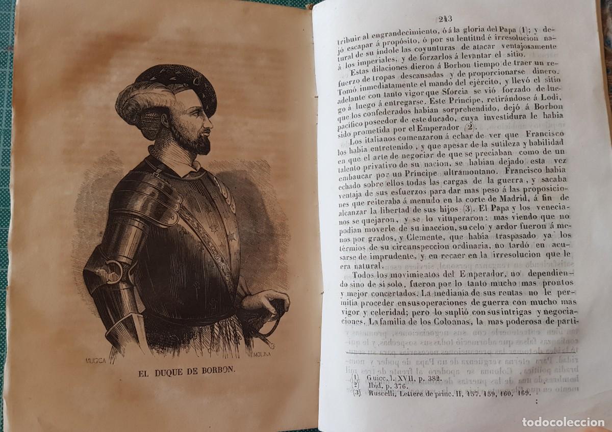 Libros antiguos: Historia de Carlos V - Foto 2