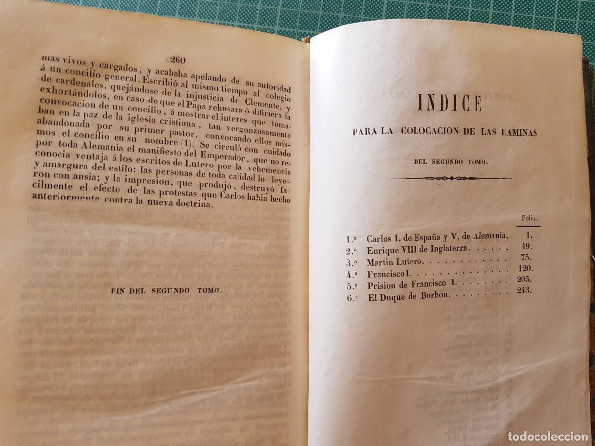 Libros antiguos: Historia de Carlos V - Foto 7