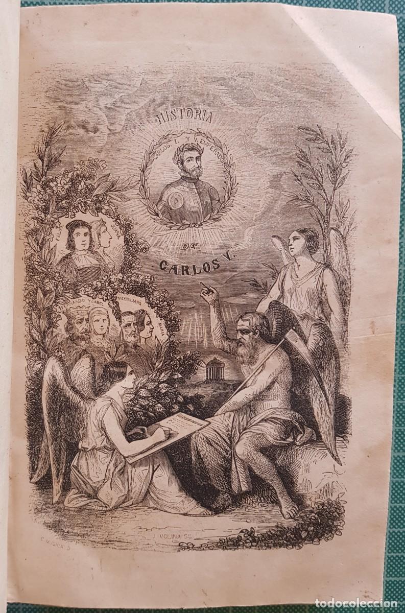 Libros antiguos: Historia de Carlos V - Foto 9