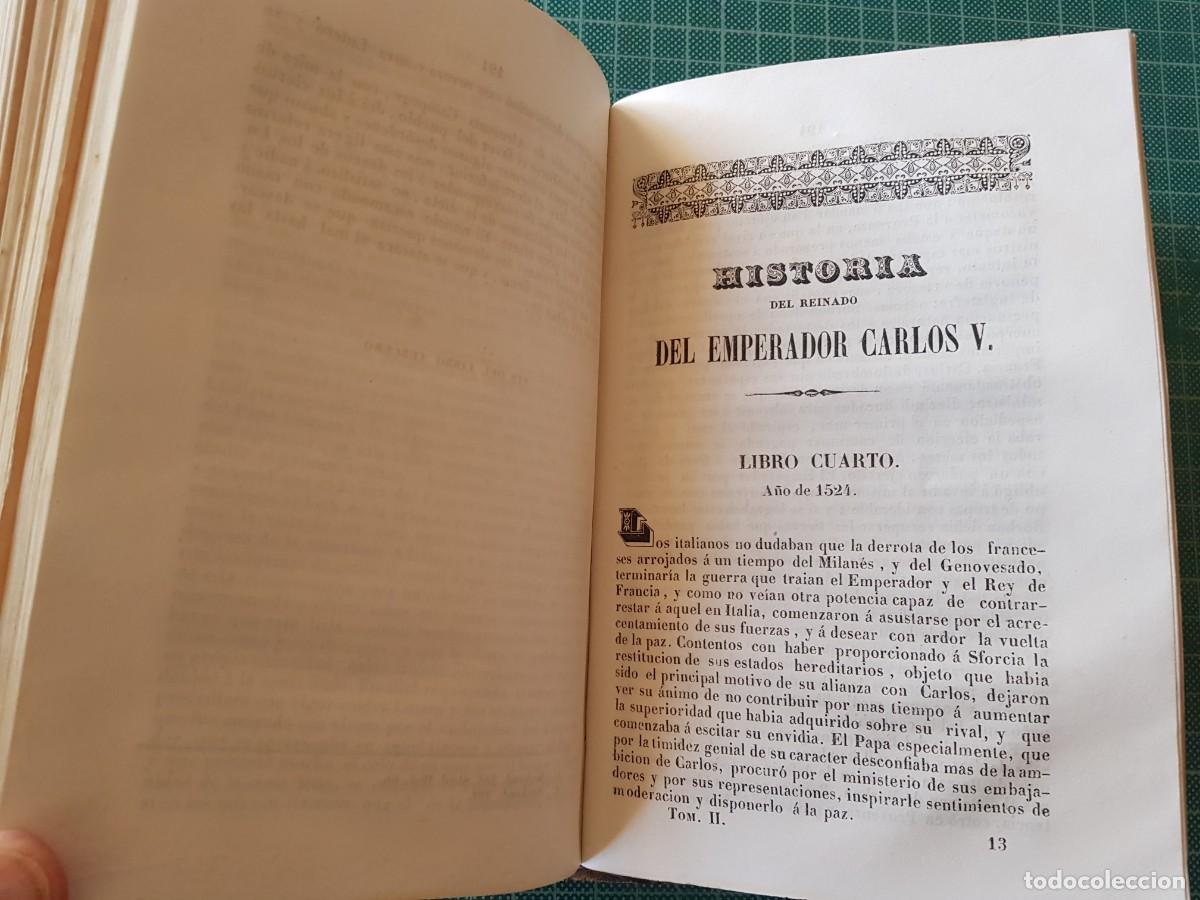 Libros antiguos: Historia de Carlos V - Foto 12