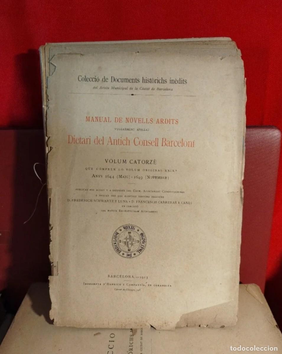 Libros antiguos: 1913. Documentos hist&oacute;ricos in&eacute;ditos. - Foto 2