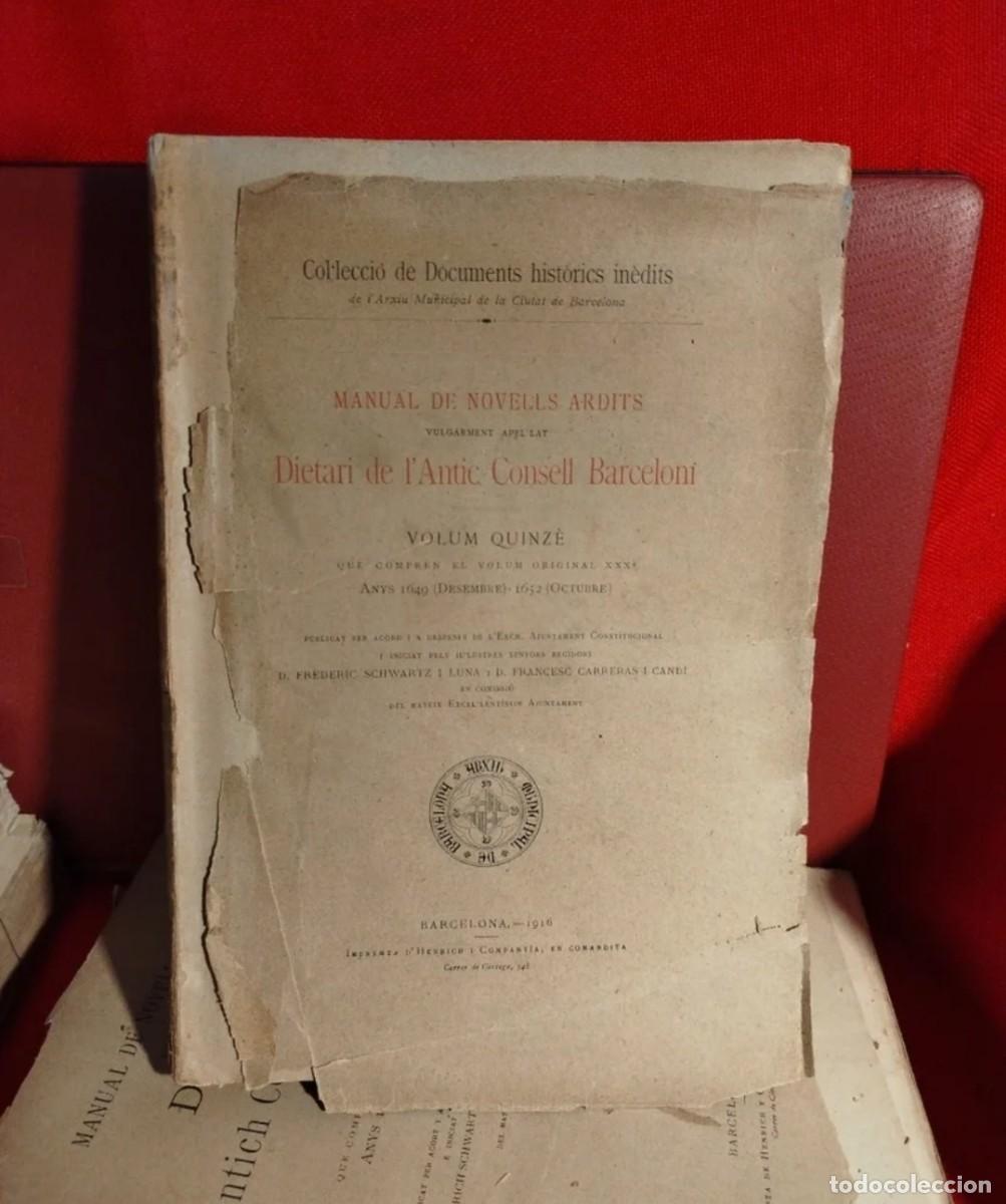 Libros antiguos: 1913. Documentos hist&oacute;ricos in&eacute;ditos. - Foto 8