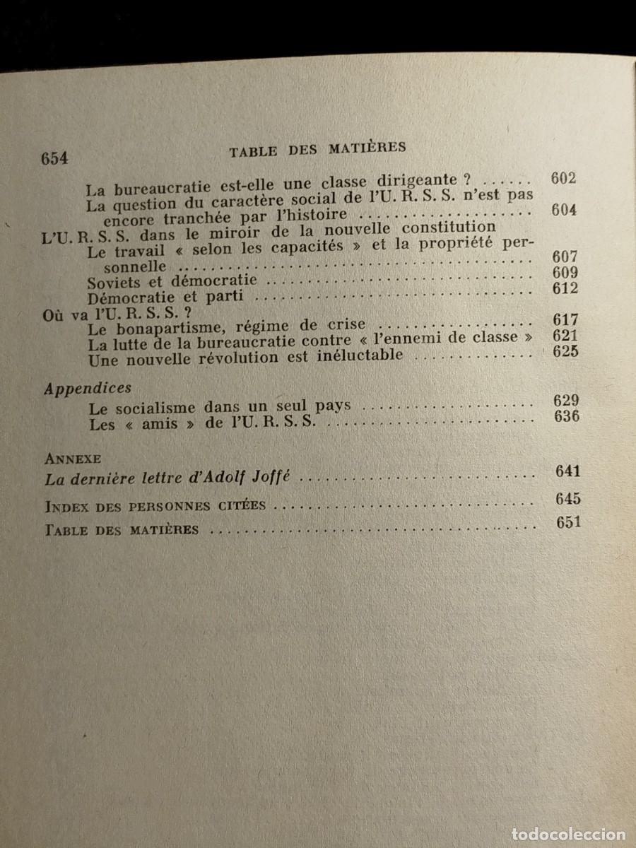 Libros antiguos: 1963. De la Revolution. Leon Trotsky. - Foto 7