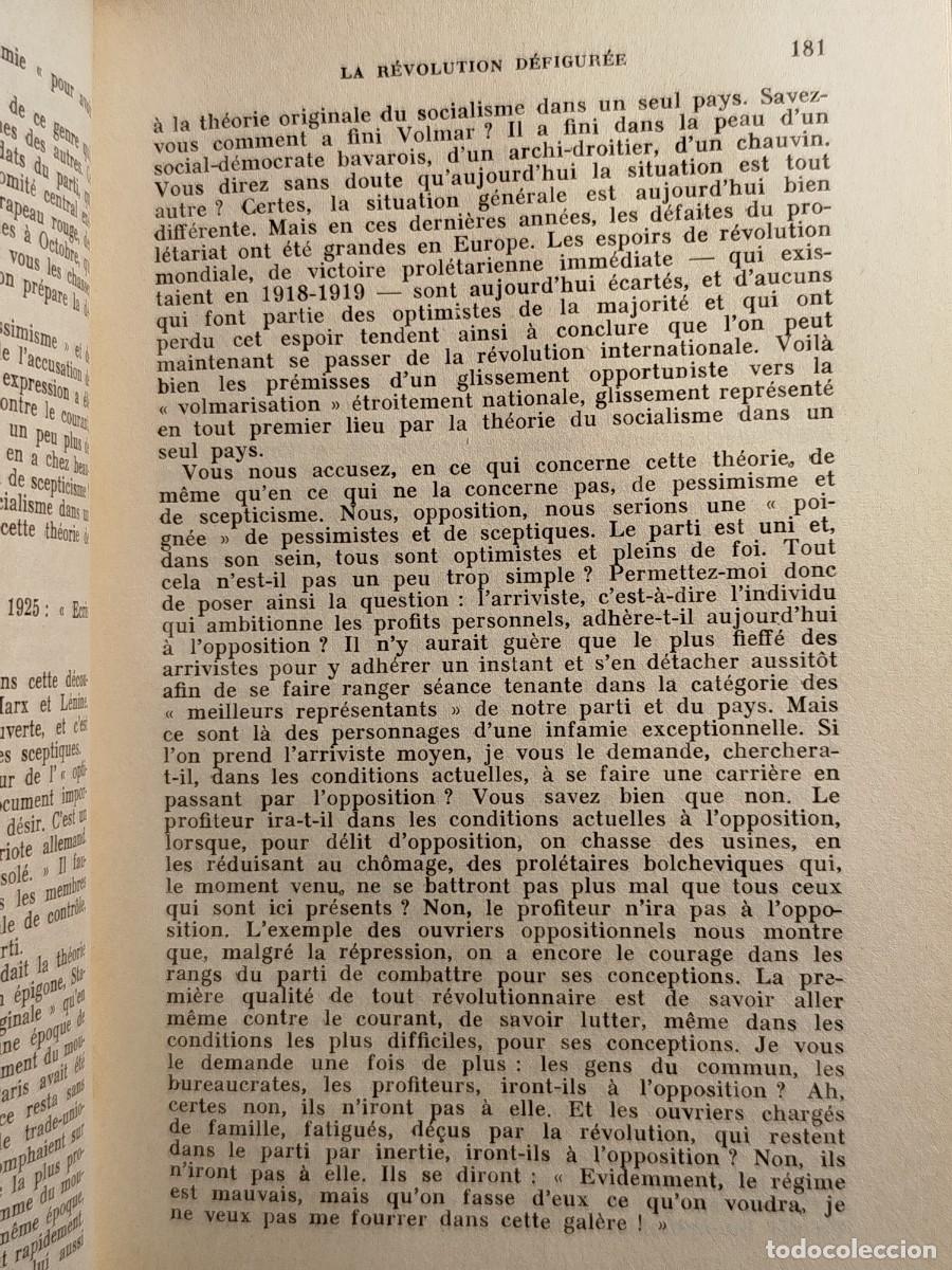 Libros antiguos: 1963. De la Revolution. Leon Trotsky. - Foto 12
