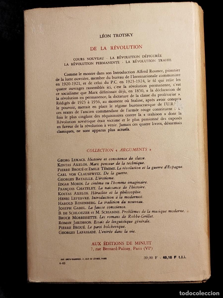 Libros antiguos: 1963. De la Revolution. Leon Trotsky. - Foto 21