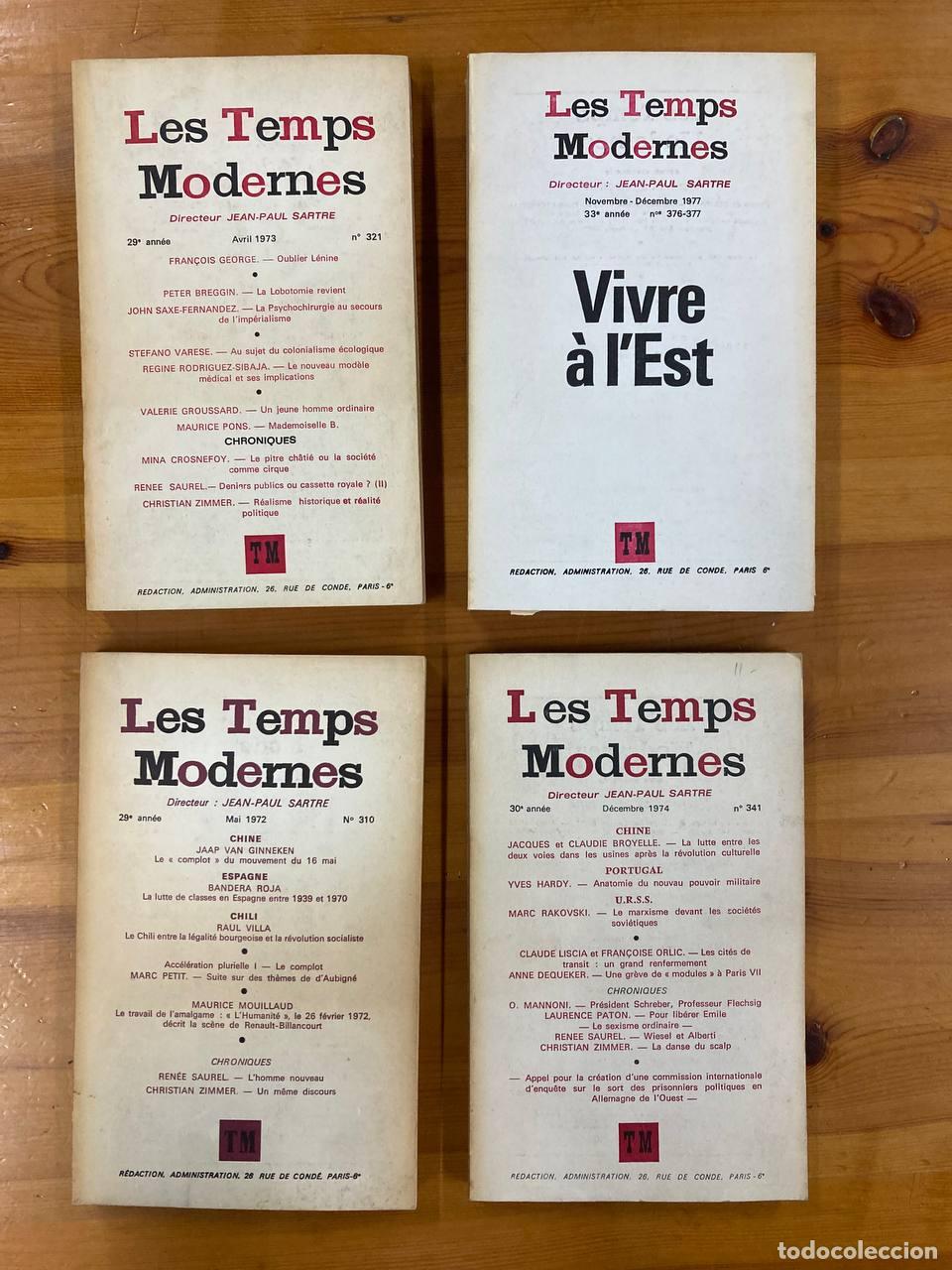 Libros antiguos: Les Temps Modernes - Foto 1