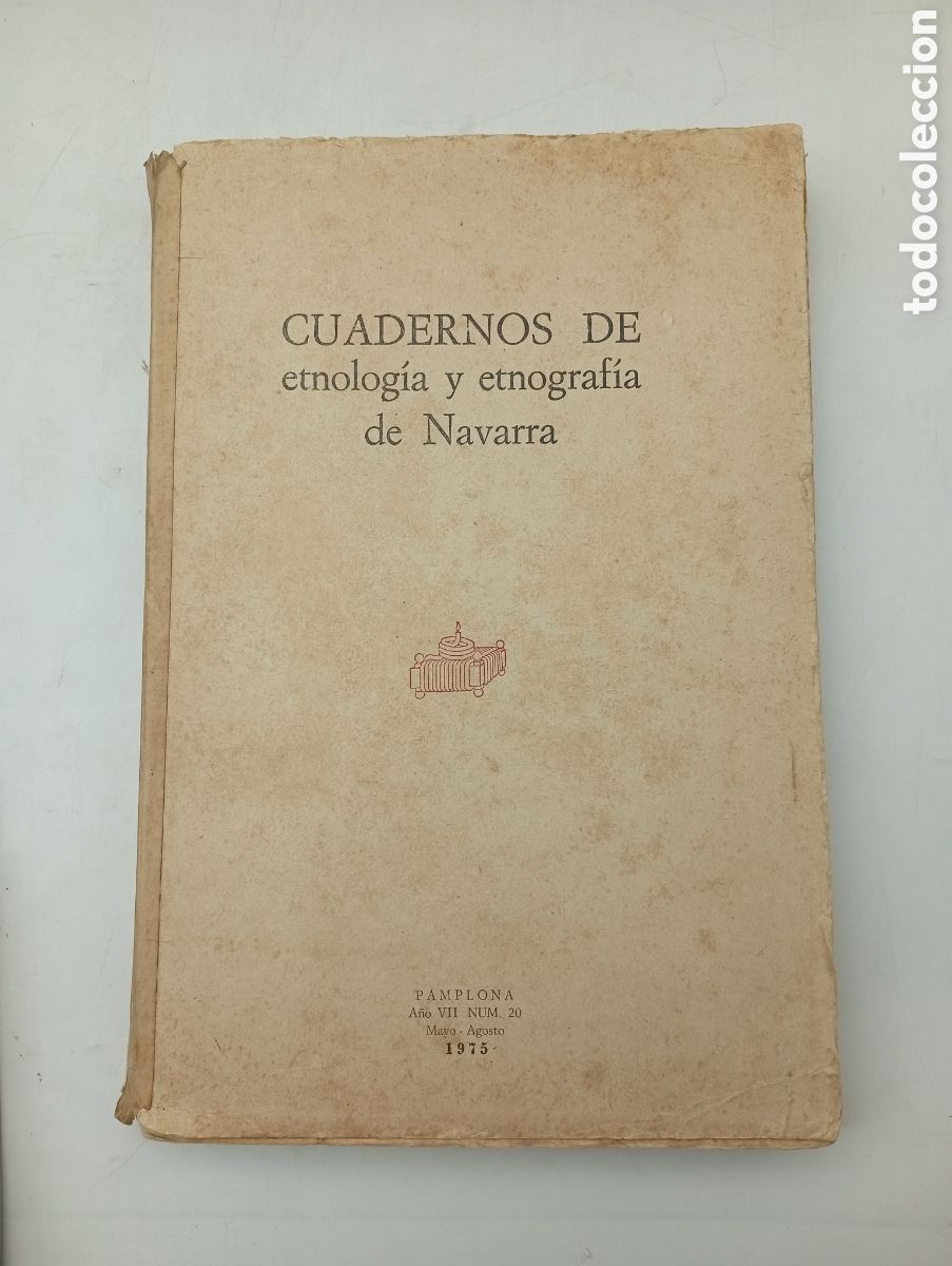 Libros antiguos: Cuadernos de etnogragia y etnogragia de Navarra 1975 - Foto 1