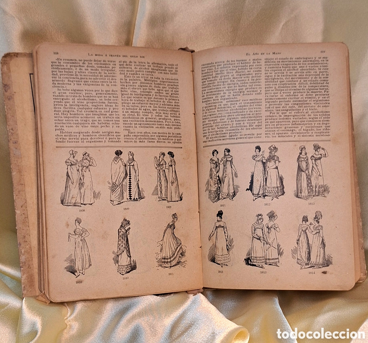 Libros antiguos: Almanaque del a&ntilde;o 1908 de Barcelona. - Foto 4
