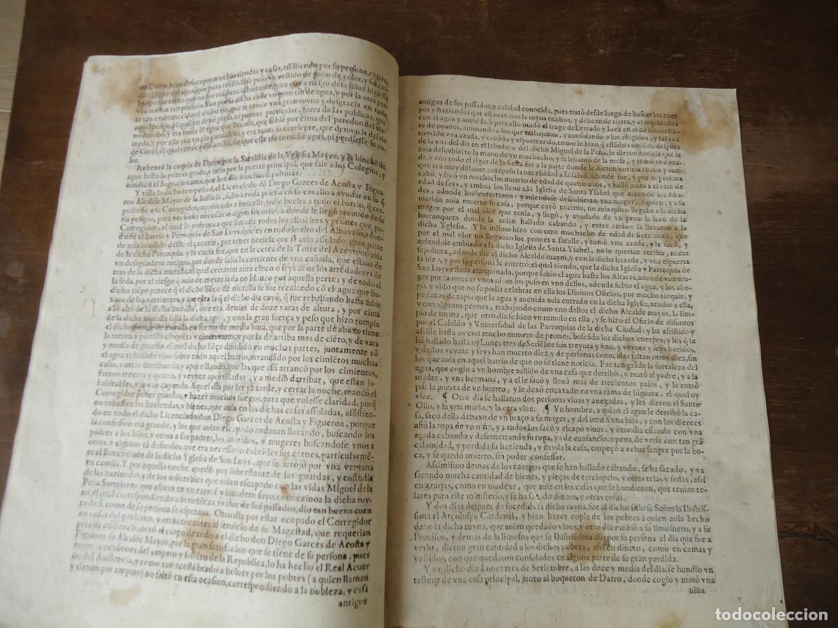 Libros antiguos: GRANADA. TEMPESTAD EN 1629 - Foto 2