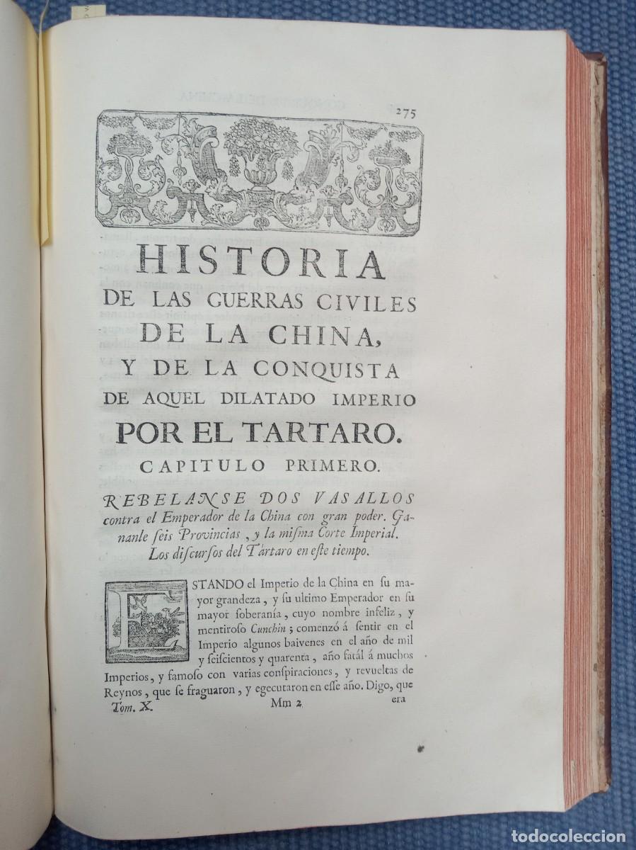 Libros antiguos: Palafox y Mendoza, Juan de: Conquista de la China - Sitio y socorro de Fuenterrab&iacute;a - Indios -
