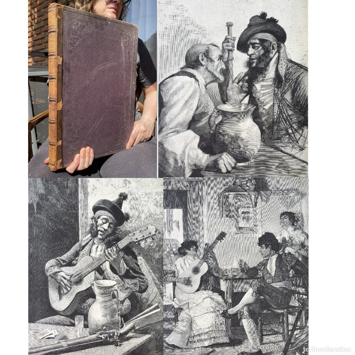 Libros antiguos: A&Ntilde;O 1885 - OBRA MAGNA - LA ILUSTRACION ESPA&Ntilde;OLA Y AMERICANA - CRISIS DE LAS CAROLINAS - MARINA