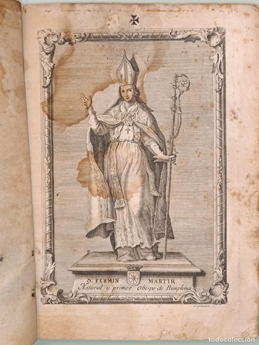 Libros antiguos: Pamplona Madrid Congregaciones San Ferm&iacute;n Reino Navarra Constituciones fundaci&oacute;n patrono XVIII