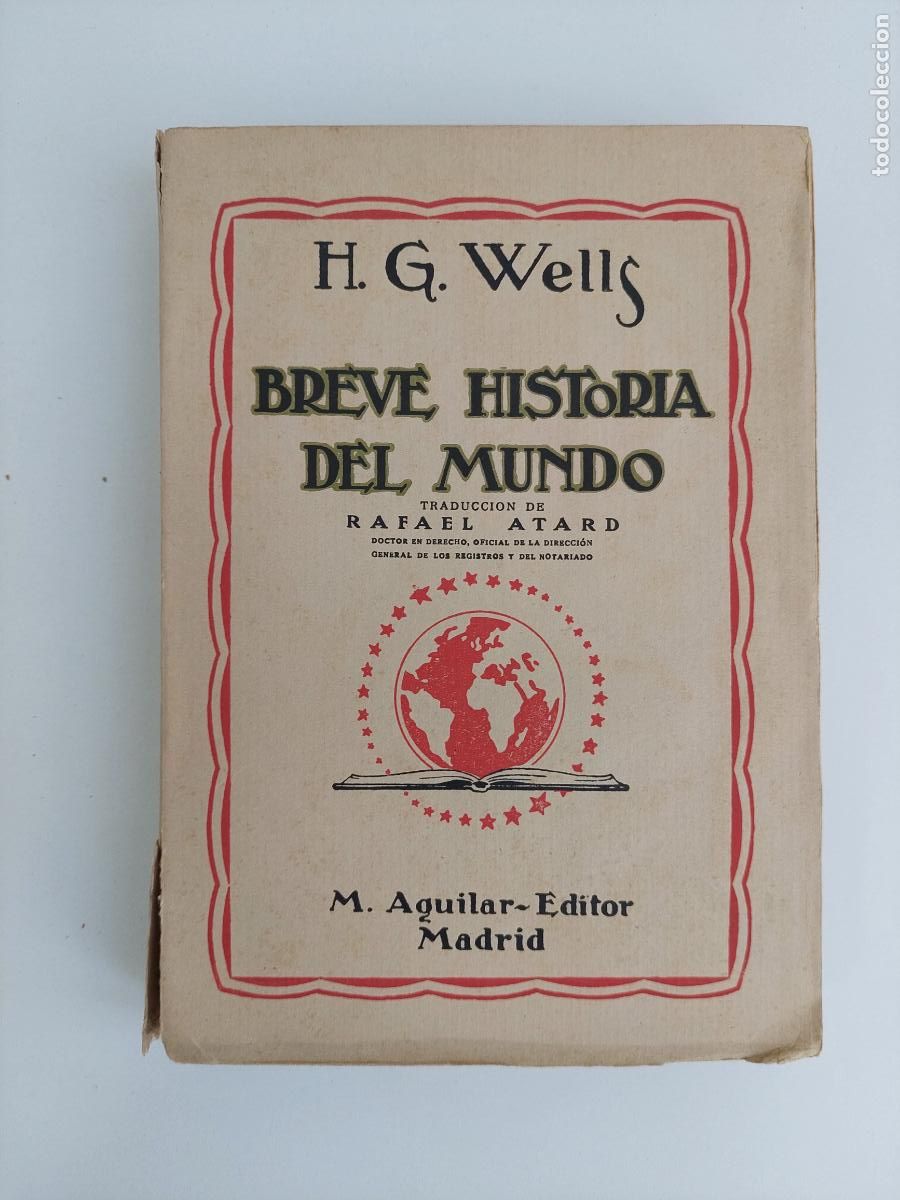 Libros antiguos: Breve historia del mundo - Wells, H. G.