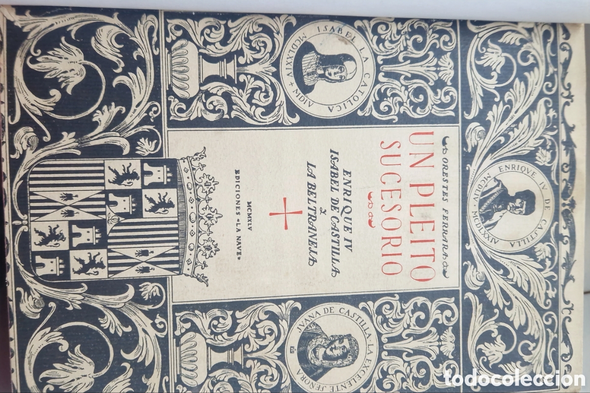 Libros antiguos: UN PLEITO SUCESORIO, ORESTES FERRARA