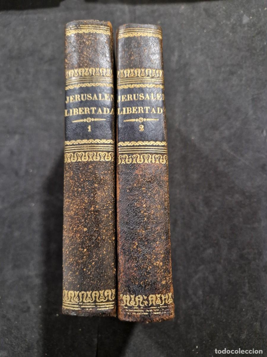 Libros antiguos: La Jerusal&eacute;n libertada. 1829. II TOMOS
