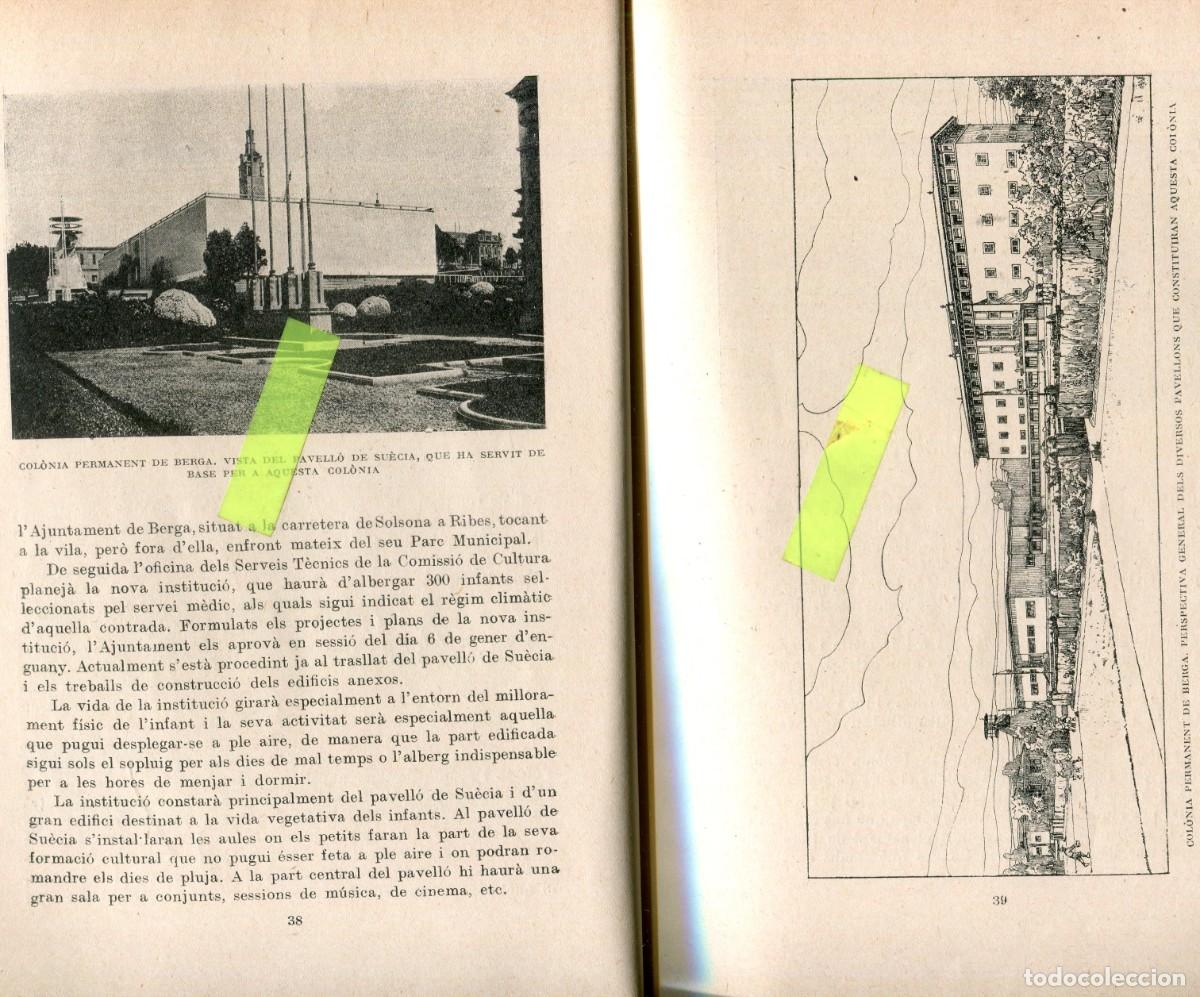 Libros antiguos: LLIBRE ANY 1932 COLONIES VILAMAR CALAFELL CAN PUIG BERGA LA POBLA DE LILLET TEIA L' ESCALA PERAFITA