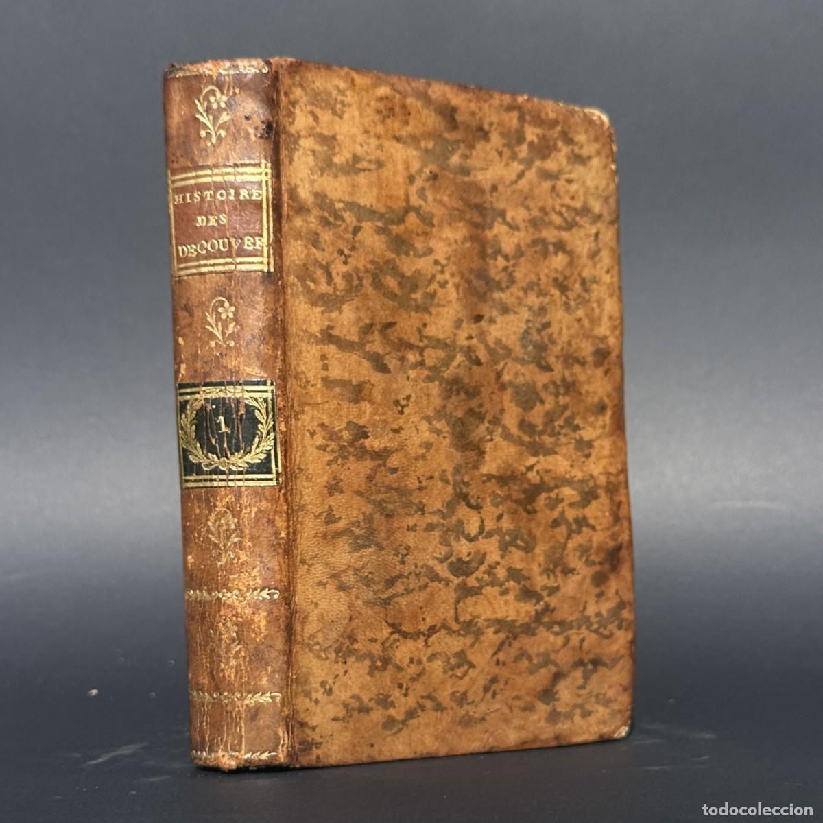 Libri antichi: a&ntilde;o 1768 - HISTORIA DESCUBRIMIENTOS - CRISTOBAL COLON - CONQUISTA DE MEXICO - HERNAN CORTES