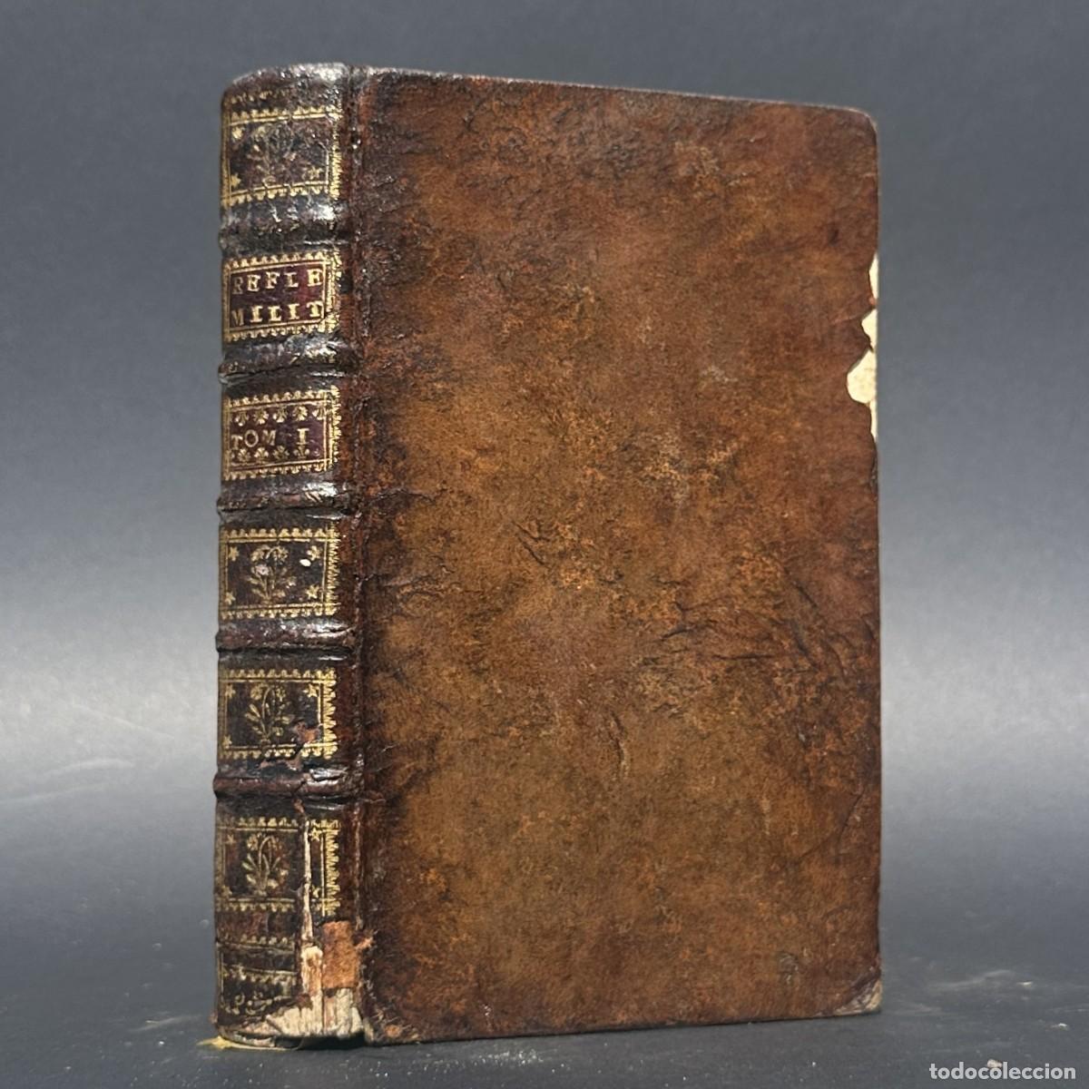 Livres anciens: a&ntilde;o 1735 - REFLEXIONES MILITARES Y POLITICAS DEL MARQUES DE SANTA CRUZ -