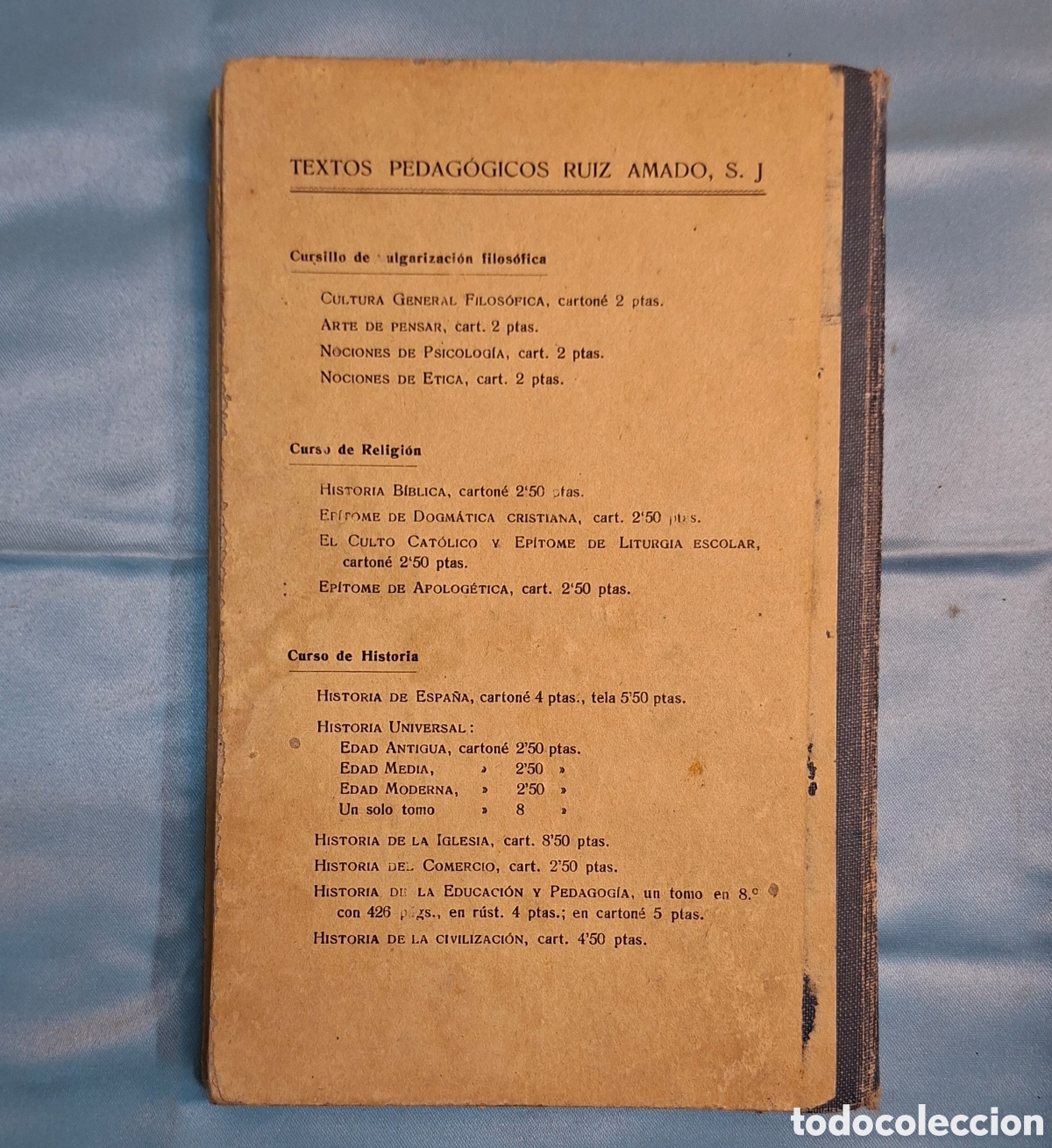 Libros antiguos: &ldquo;Ep&iacute;tome de Historia Universal&rdquo; - Foto 2