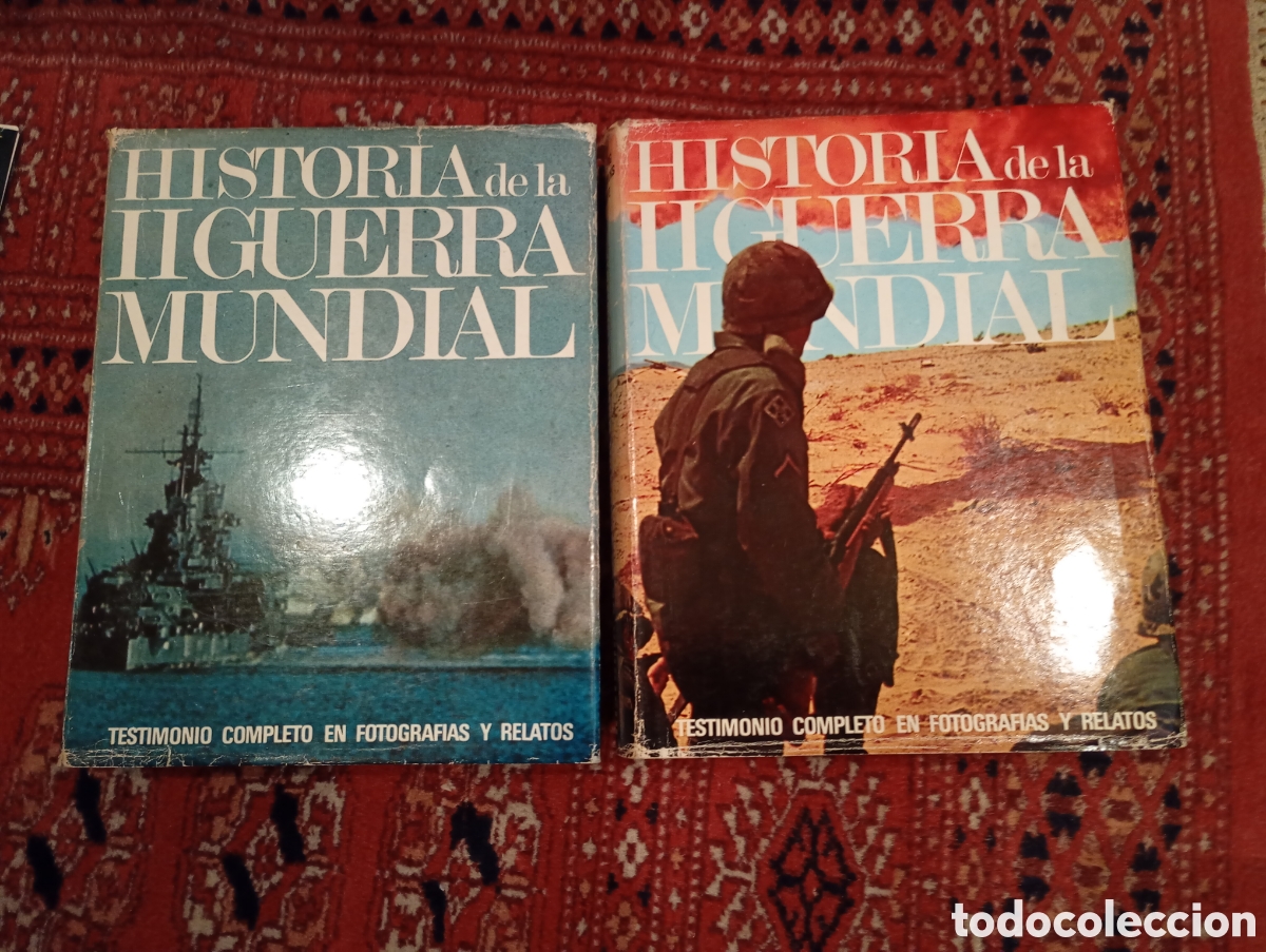 Libros antiguos: Historia de la guerra mundial 2 tomos