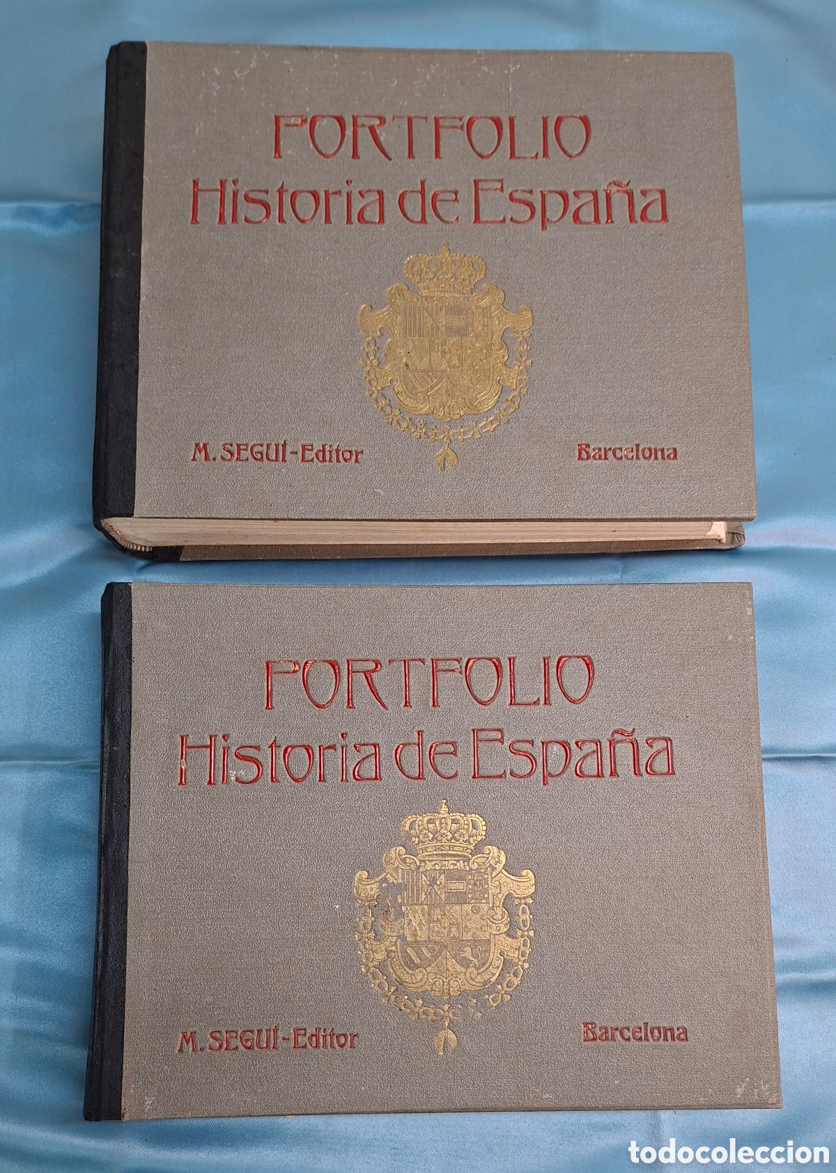 Libros antiguos: Portfolio de Historia de Espa&ntilde;a &ndash; Manuel Sandoval del R&iacute;o &ndash; 2&ordf; edici&oacute;n