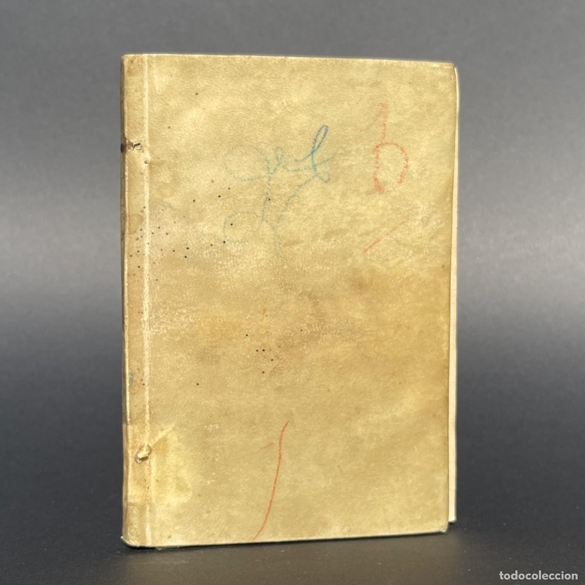Libros antiguos: A&ntilde;o 1823 - Abeja cr&iacute;tica espa&ntilde;ola sobre la flor de la elocuencia - Ret&oacute;rica - Pergamino