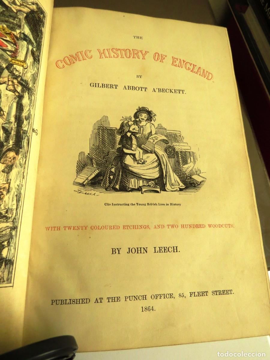 Libri antichi: Comic History of England, 1864