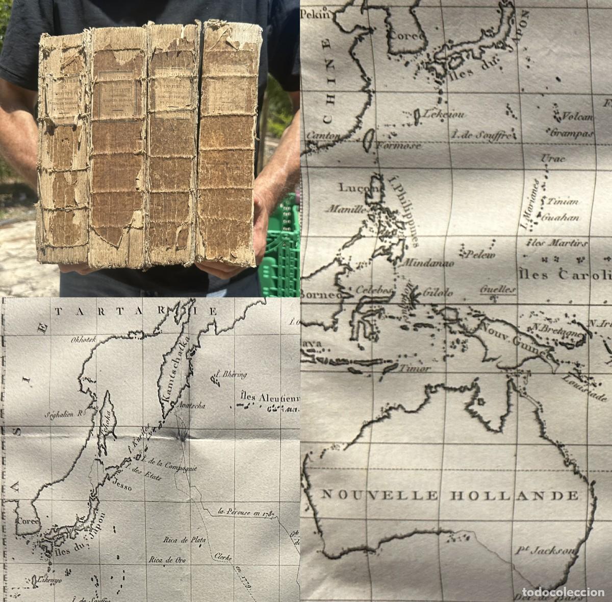 Libros antiguos: A&Ntilde;O 1798 - DESCUBRIMIENTOS - MAPAS - M&Eacute;MOIRES DE L&rsquo;INSTITUT NATIONAL DES SCIENCES ET ARTS