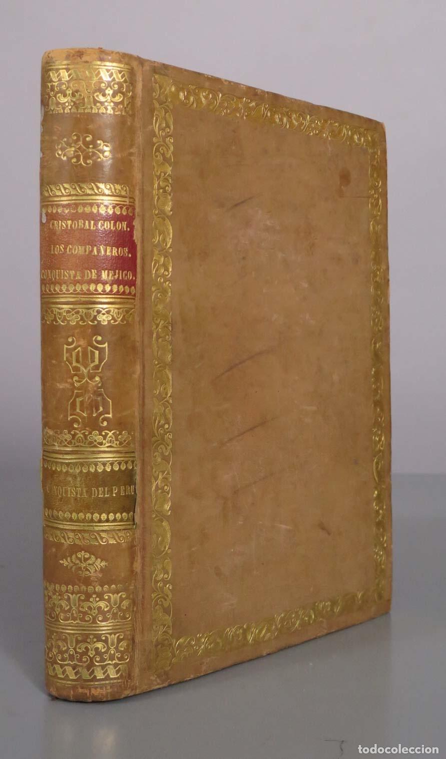 Libros antiguos: Vida y viajes de Crist&oacute;bal Col&oacute;n - Washington Irving - Gaspar y Roig, Editores 1851