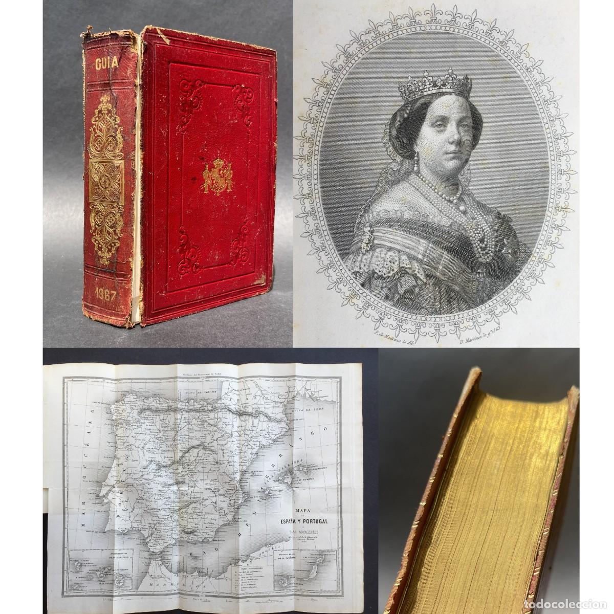 Libros antiguos: A&ntilde;o 1866 - Gu&iacute;a de forasteros para el a&ntilde;o de 1867