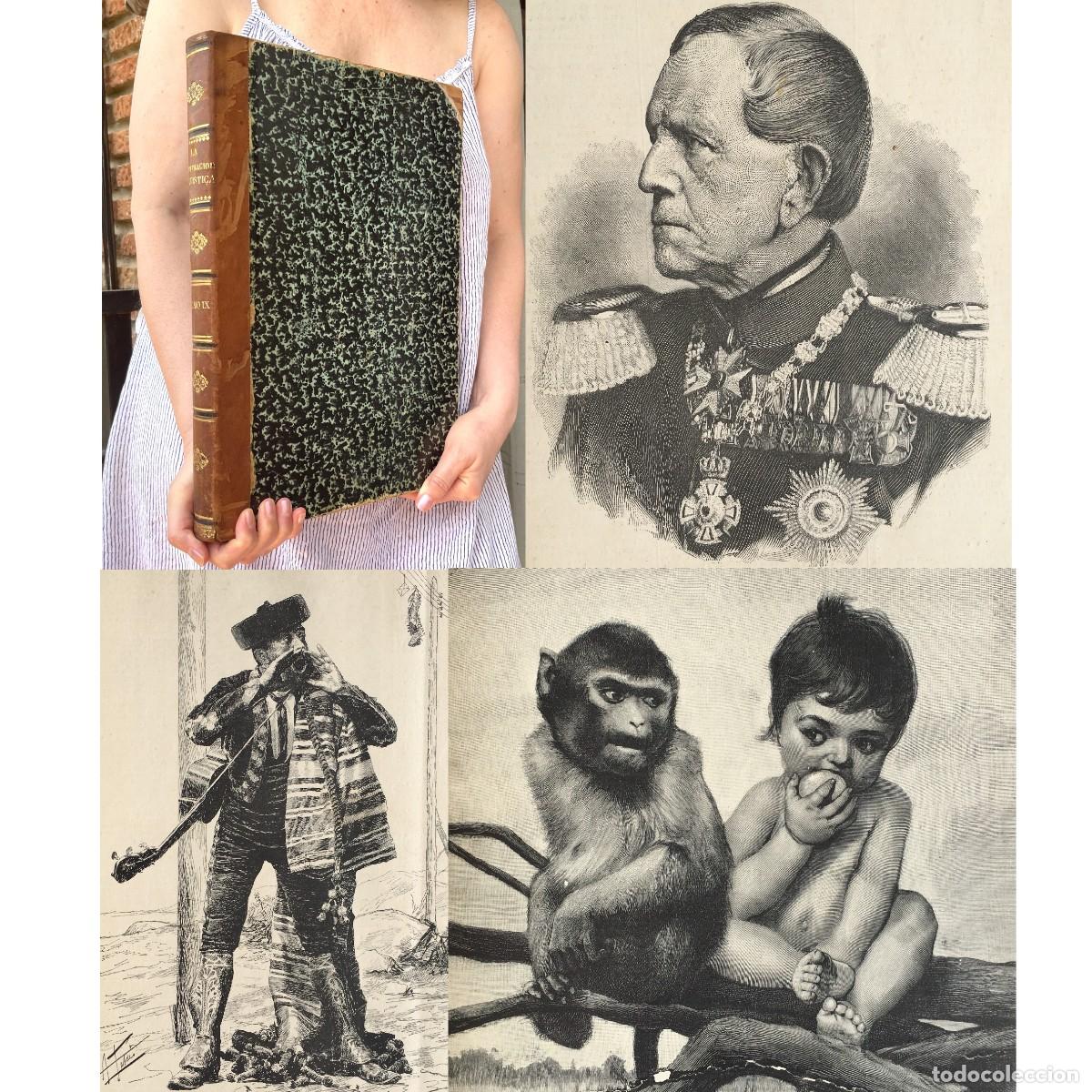 Libros antiguos: A&ntilde;o 1890 - Indios de Norte Am&eacute;rica - Ilustraciones - OBRA MAGNA - LA ILUSTRACION ARTISTICA