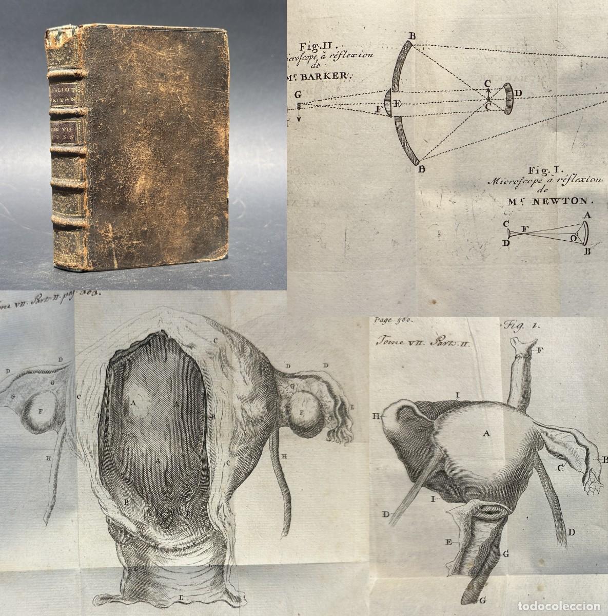 Libros antiguos: a&ntilde;o 1736 - BIBLIOTECA BRITANICA - MEDICINA - LIBRO DE LOS SALMOS - FISICA - JUDIOS
