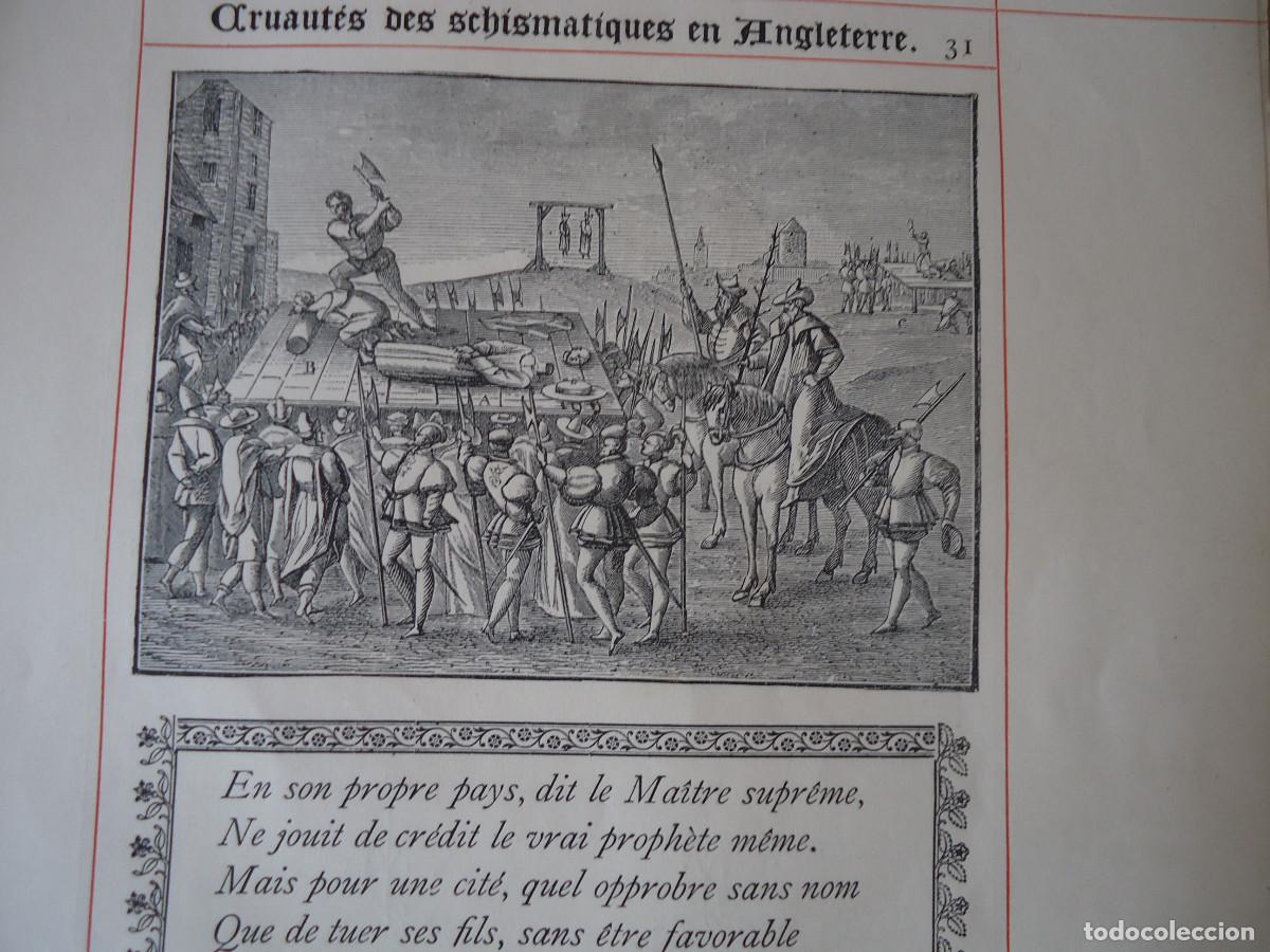 Libros antiguos: Torturas. Crueldades de los herejes en el siglo XVI. Th&eacute;&acirc;tre des cruaut&eacute;s des h&eacute;r&eacute;tiques au XVI