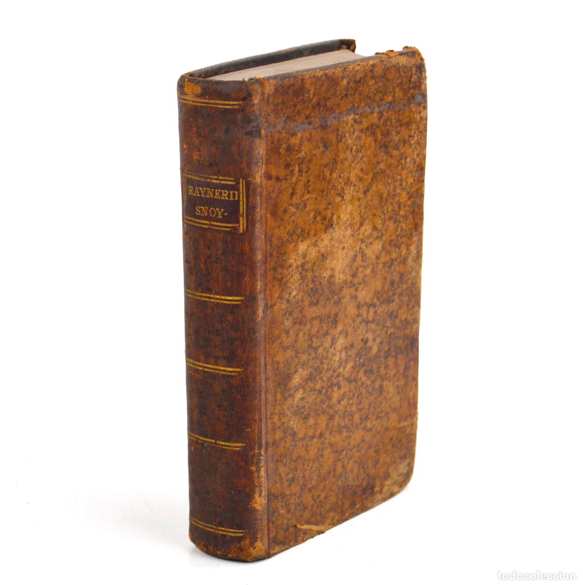 Libros antiguos: Psalterium Paraphrasibus Illustratum, 1785, Raynerio Snoy Goudano, Impresor Joaqu&iacute;n Ibarra, Madrid.