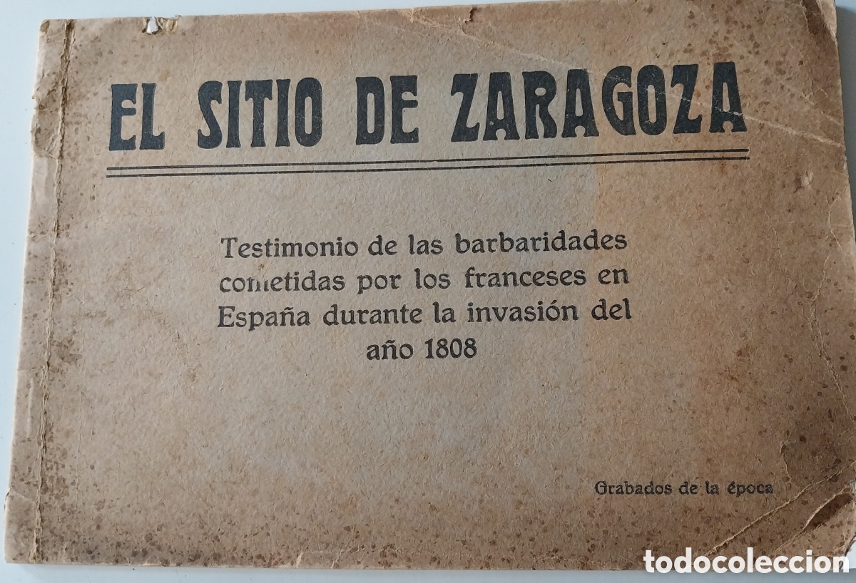 Libros antiguos: El Sitio de Zaragoza - Foto 2