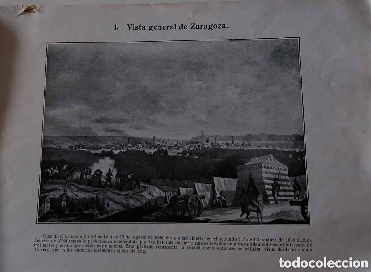 Libros antiguos: El Sitio de Zaragoza - Foto 4