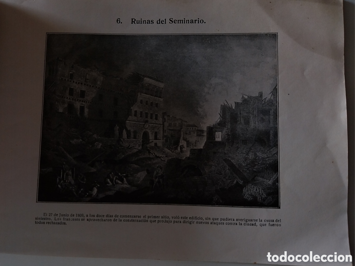 Libros antiguos: El Sitio de Zaragoza - Foto 6