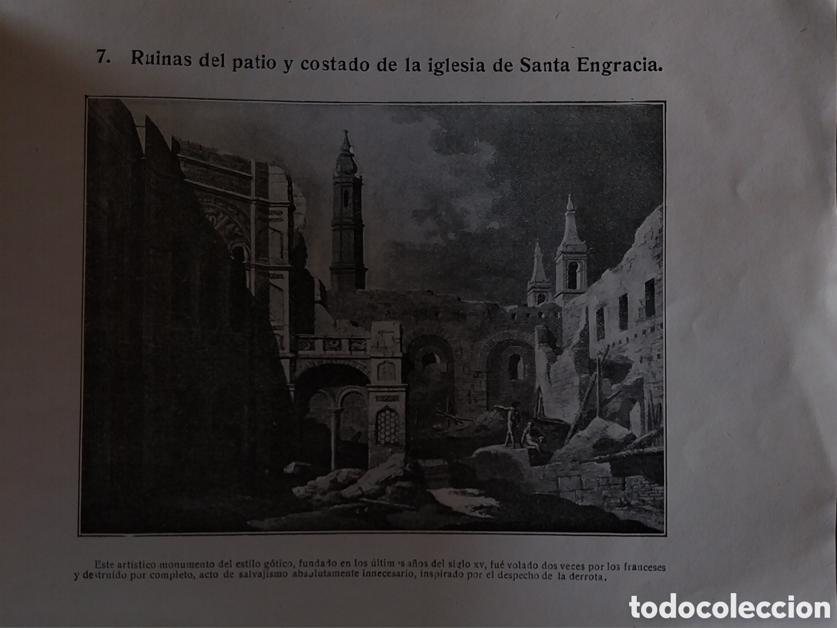 Libros antiguos: El Sitio de Zaragoza - Foto 7