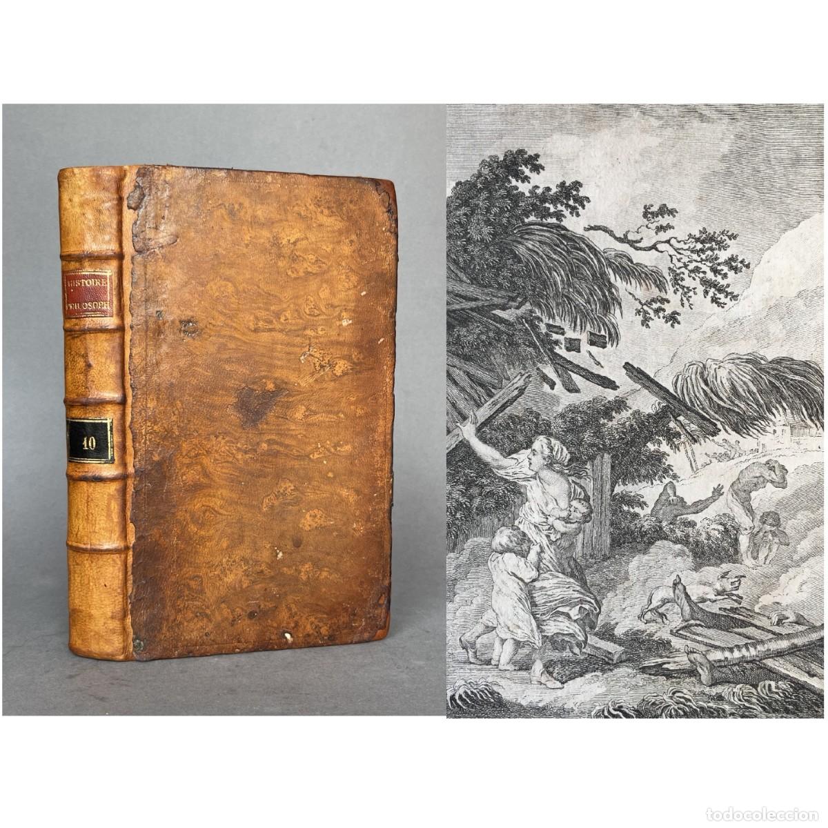 Libros antiguos: A&ntilde;o 1780 - Leyenda negra - Raynal - Colonialismo - Histoire philosophique et politique des &eacute;tablisse