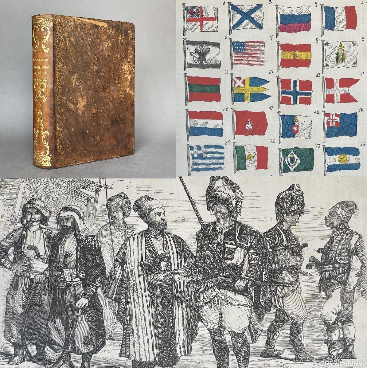 Libros antiguos: A&ntilde;o 1856 - GUERRA DE ORIENTE - CONQUISTA DE AMERICA - MEXICO - IMPERIO OTOMANO - GRECIA - GRABADOS
