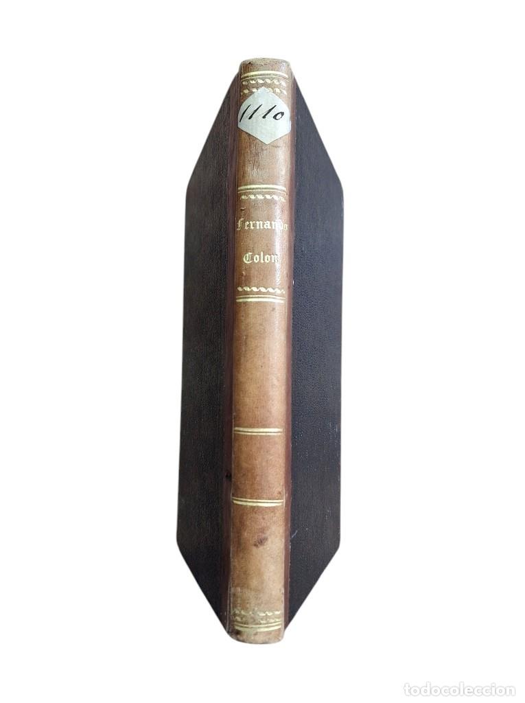 Livres anciens: D. FERNANDO COL&Oacute;N, HISTORIADOR DE SU PADRE. ENSAYO CR&Iacute;TICO. 1871.