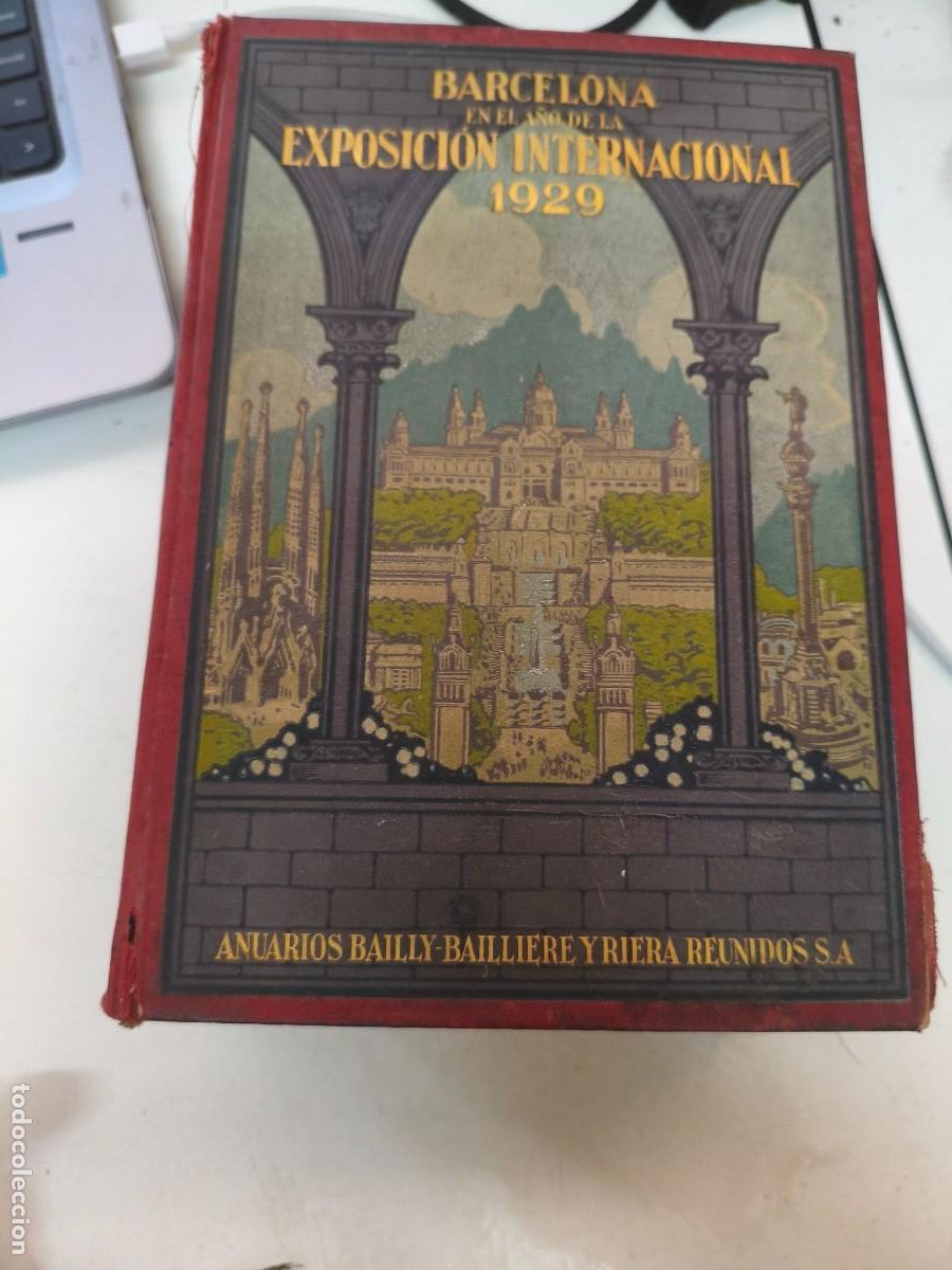 Libros antiguos: BARCELONA EN EL A&Ntilde;O DE LA EXPOSICI&Oacute;N INTERNACIONAL - 1929 - ANUARIOS BAILLY
