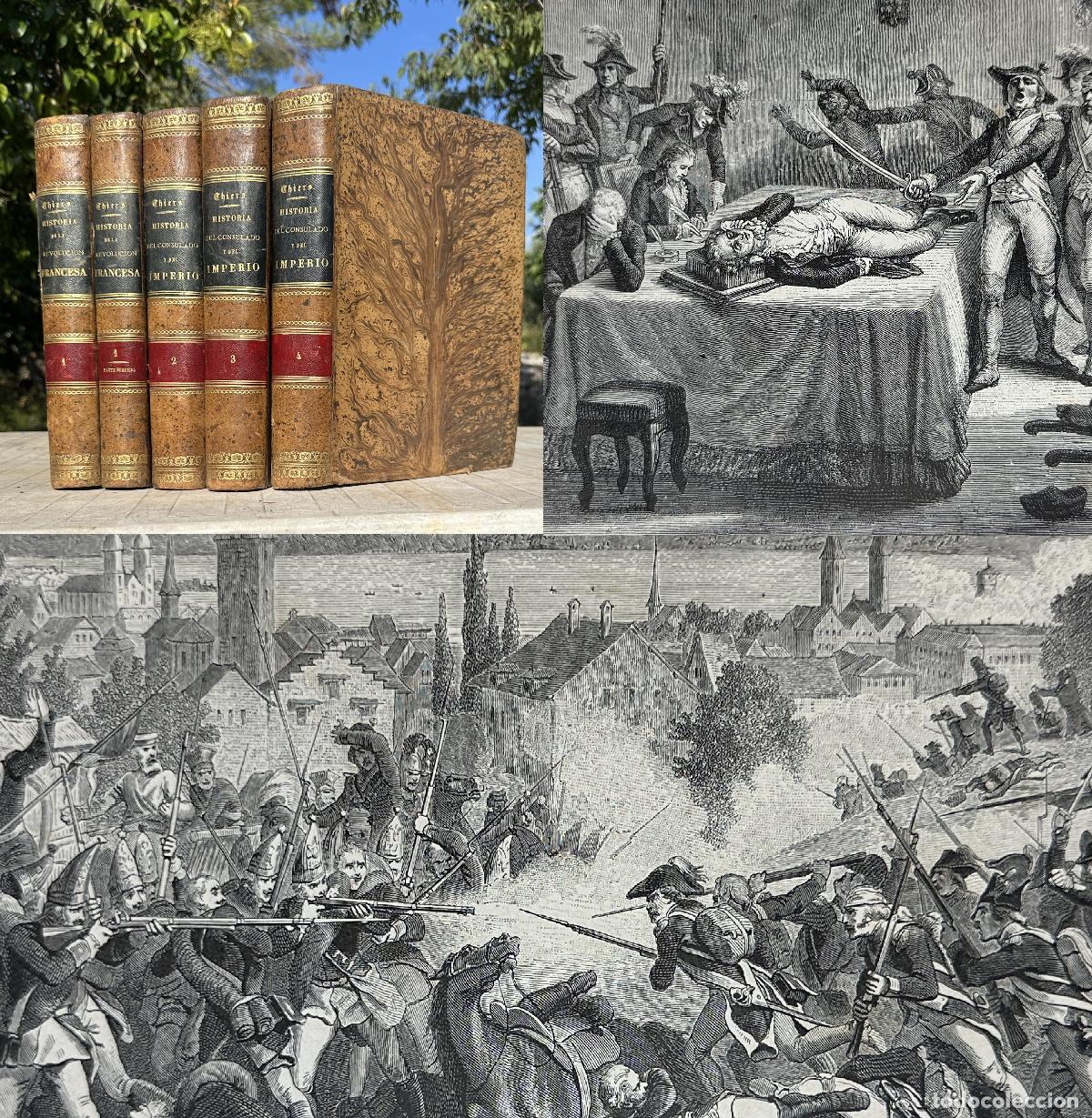 Libros antiguos: 1876 - REVOLUCI&Oacute;N FRANCESA Y CONSULADO E IMPERIO - GRABADOS - HISTORIA DE FRANCIA