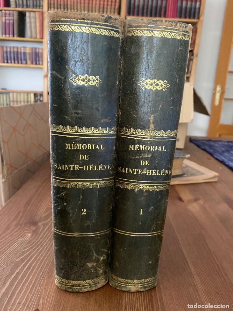 Libros antiguos: Memorial de Sainte Helene, ilustrado por Charlet.Paris E.Bourdon 1842