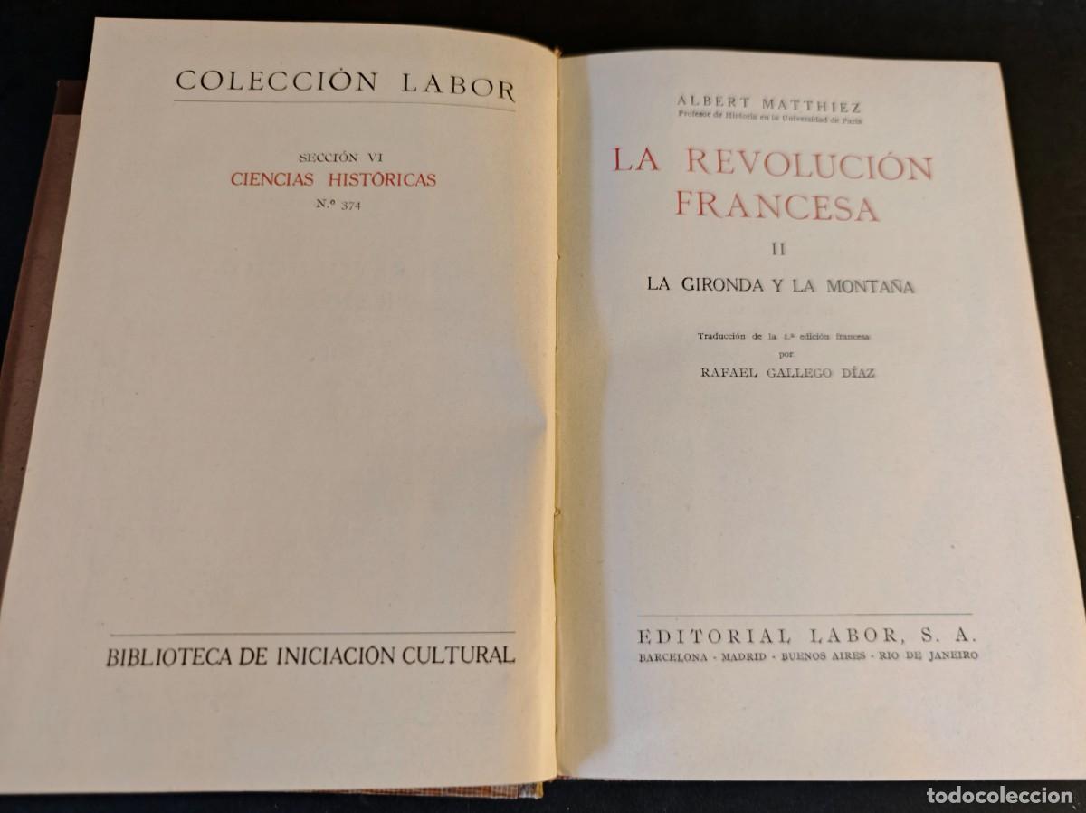 Libros antiguos: LA REVOLUCION FRANCESA - Foto 8