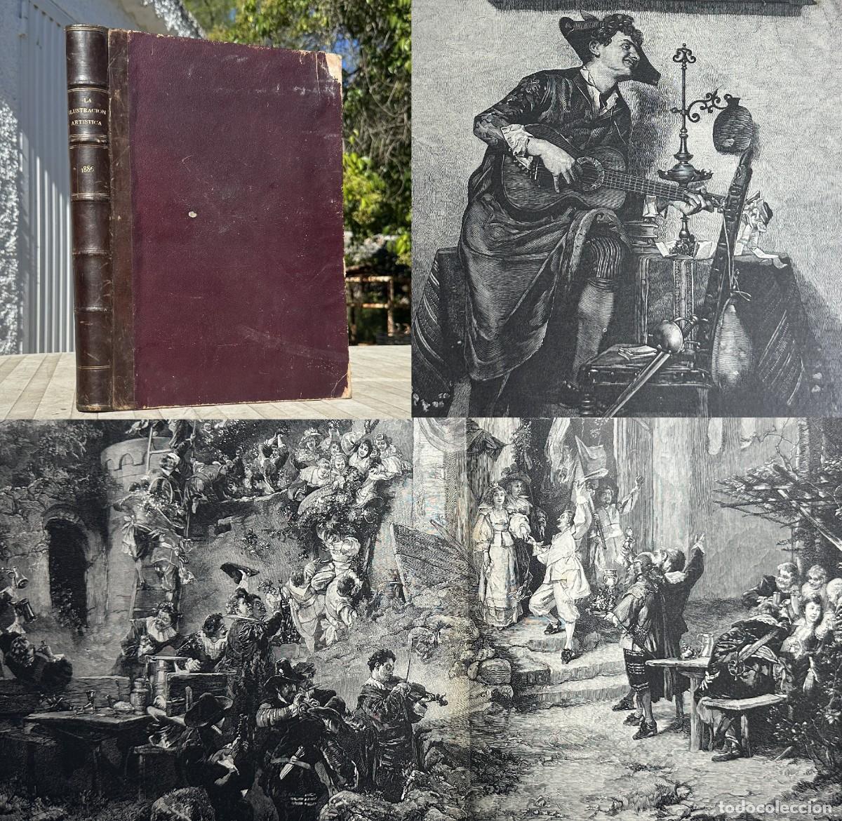Libros antiguos: A&Ntilde;O 1886 - LA ILUSTRACI&Oacute;N ART&Iacute;STICA &ndash; GRABADOS - FILIPINAS &ndash; MONTANER Y SIM&Oacute;N