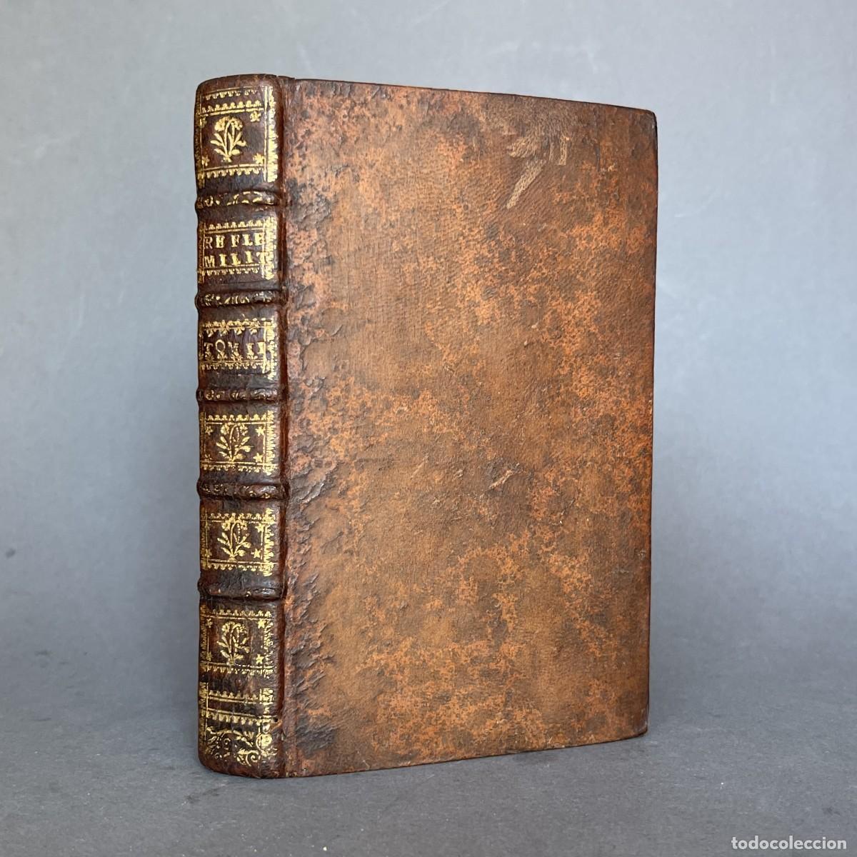 Libros antiguos: A&ntilde;o 1735 - REFLEXIONES MILITARES - MARQUES DE SANTA CRUZ - Puerto de Vega - Asturias