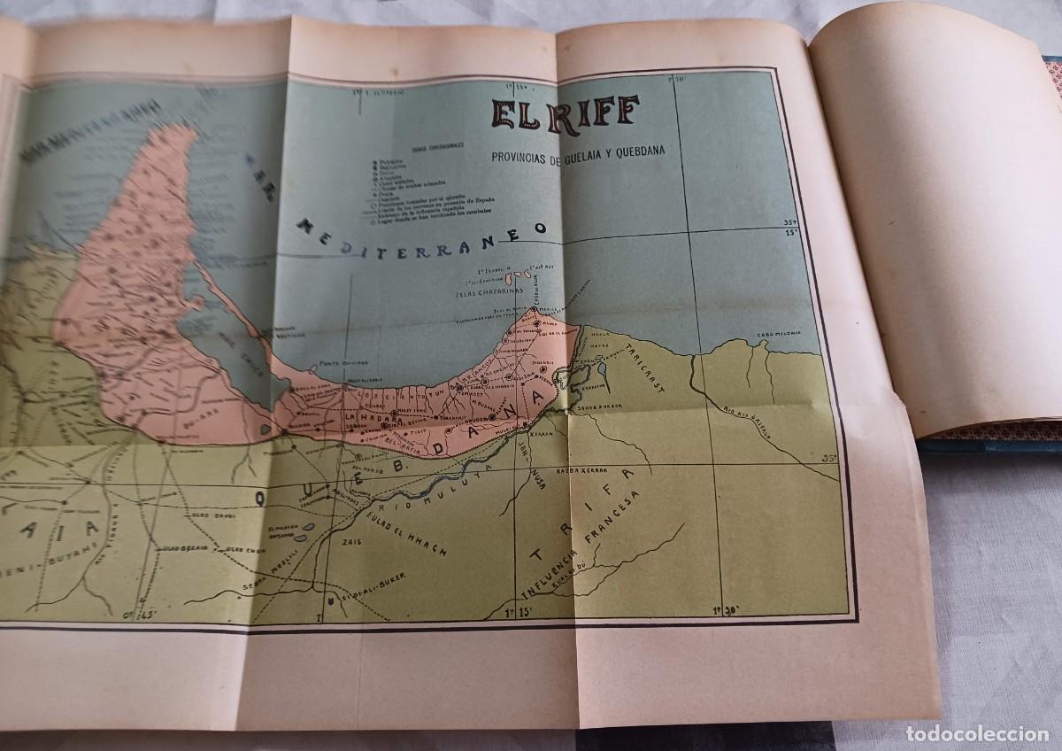 Libros antiguos: LA CONQUISTA DEL &Aacute;FRICA, TOMO 1 - ALFREDO OPISSO - CON DOS MAPAS, SIN L&Aacute;MINAS