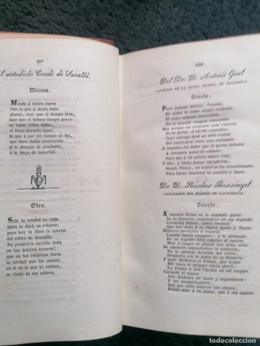 Libros antiguos: Historia de Mallorca - Foto 6