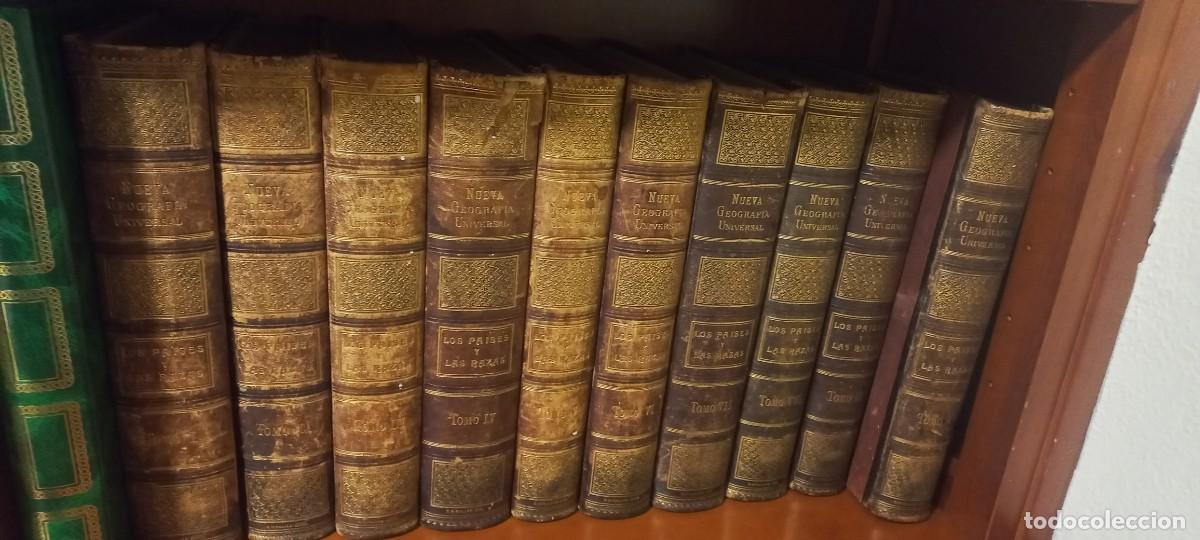 Libros antiguos: Geograf&iacute;a Universal. 10 tomos. Muntaner.